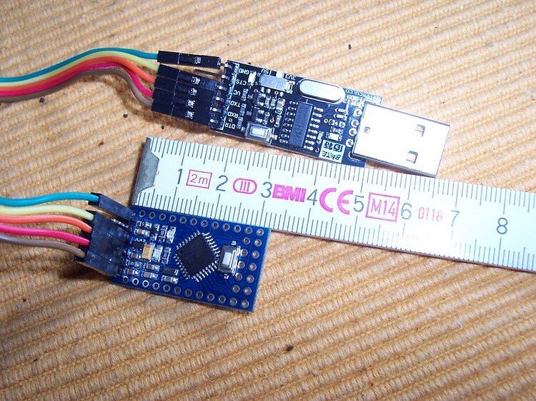 Arduino Pro Mini 328 & Programmer USB - Deutsch - Arduino Forum