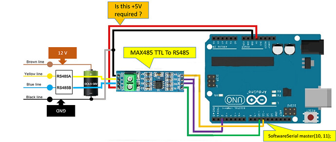 Arduino_Modbus circuit