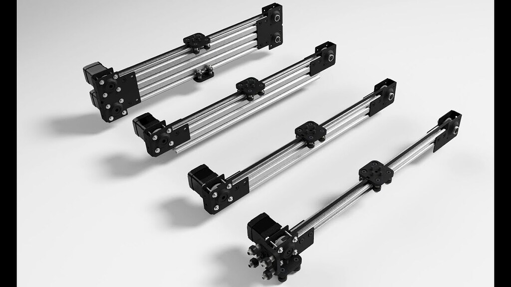 Two stepper motors and arduino setup. Linear Actuators... Suggestions