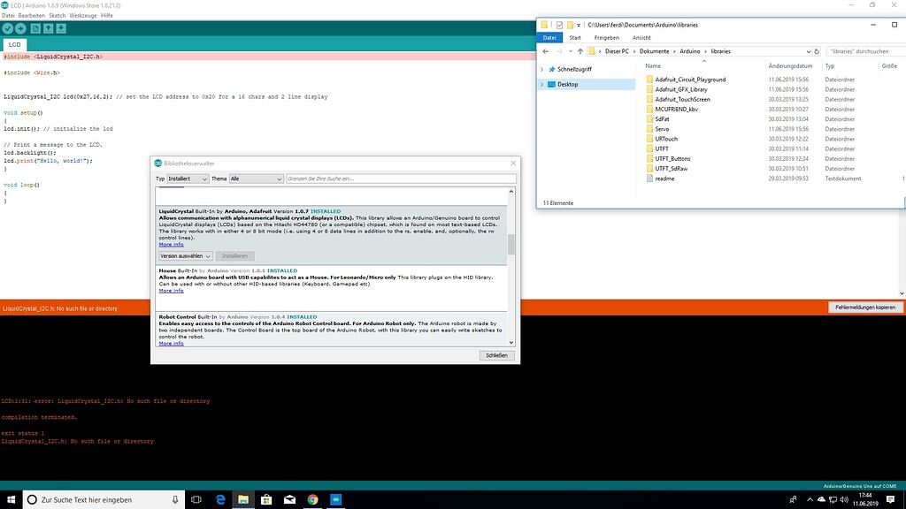 Library sauber deinstallieren arduino - Deutsch - Arduino Forum
