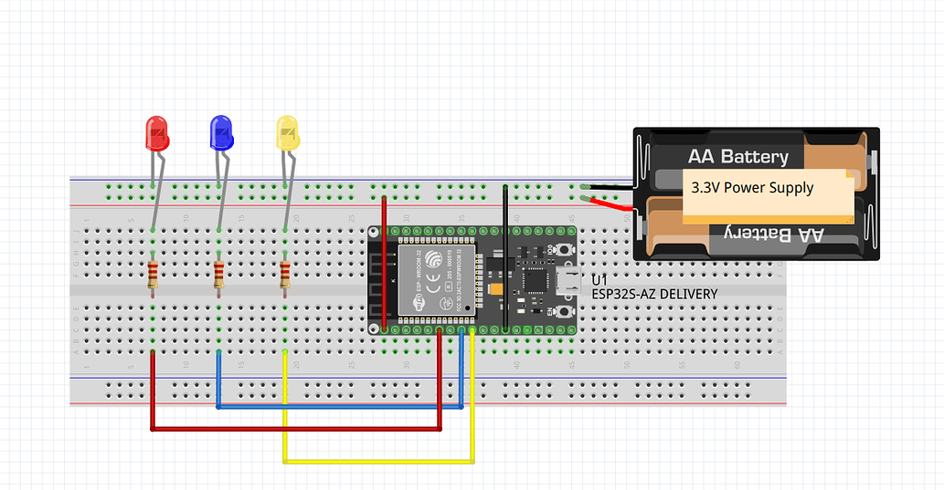 ESP32 Wifi not working when powered by battery Project Guidance