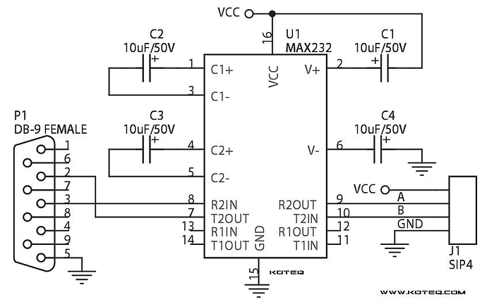 max232ModuleCircuit