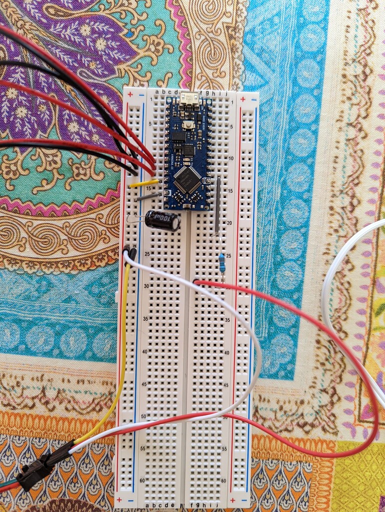 Capacitor in LED setup needed or not - General Electronics - Arduino Forum