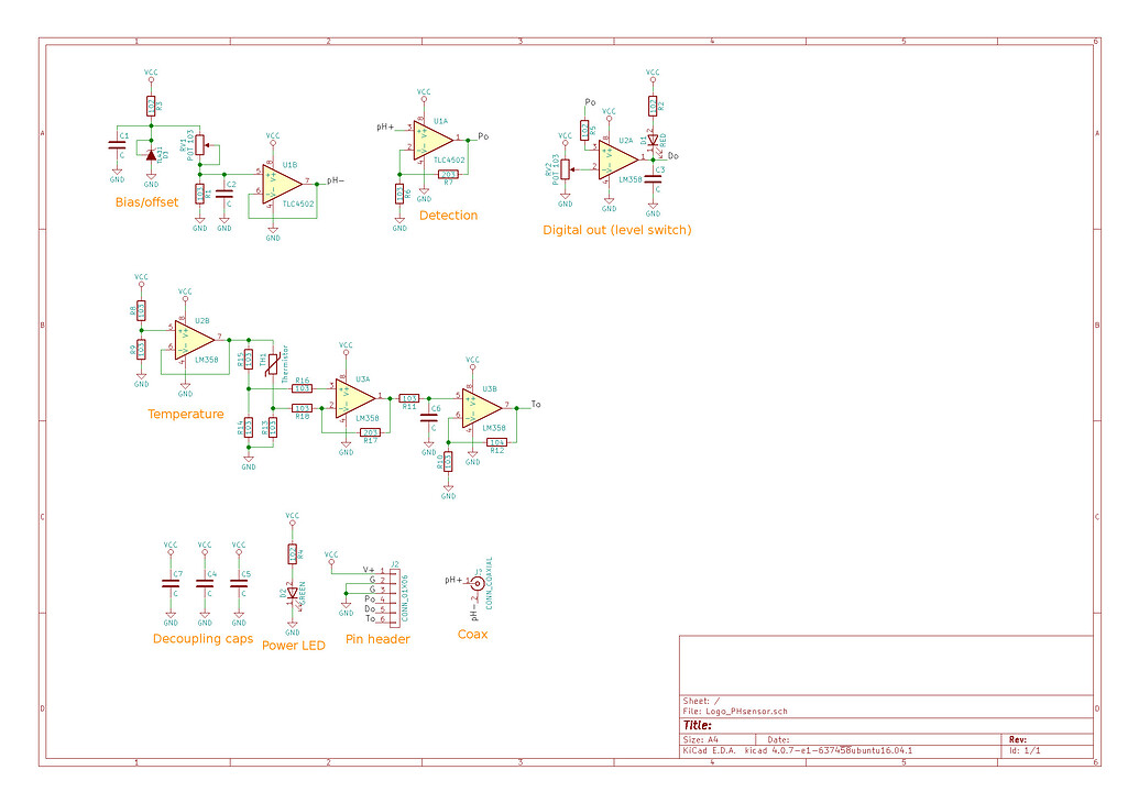 pH sensor detection circuit design - General Guidance - Arduino Forum