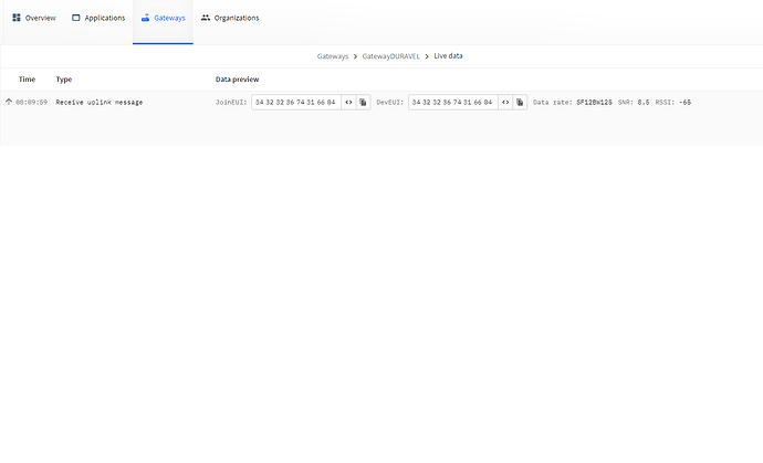 Gateway livedata