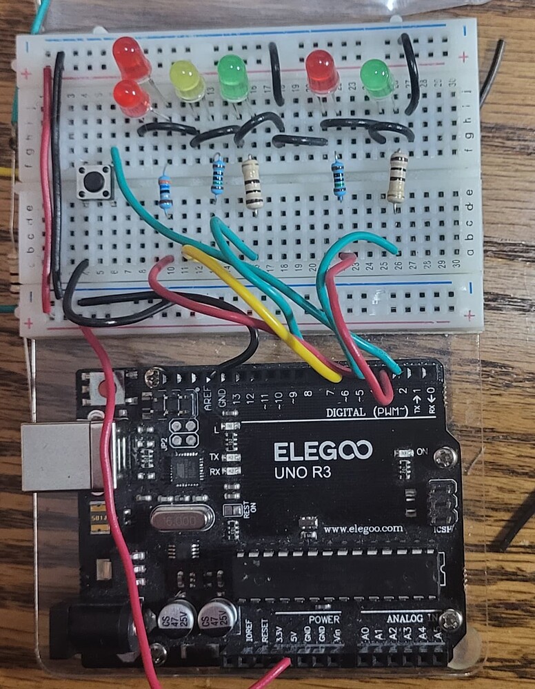 Resistors with LED's on an Arduino Uno - General Electronics - Arduino ...