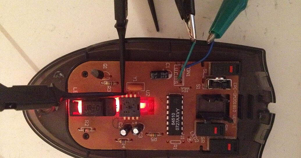 Using an optical mouse to retrieve coordinates - General Guidance ...