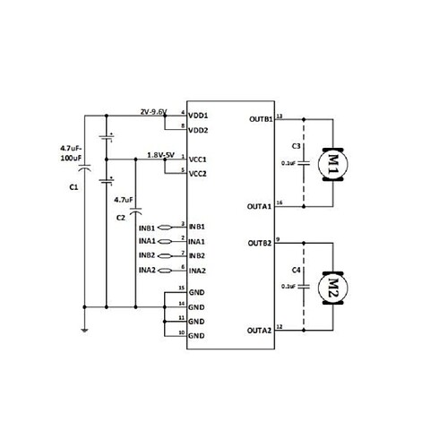 MX1919-Based-Motor-Driver-Module-–-2-2