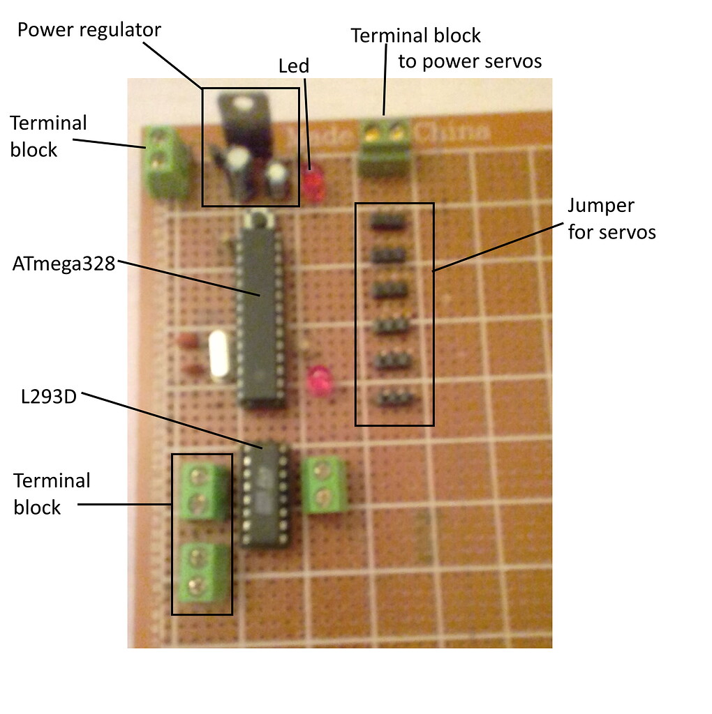 my control board for 6 DOF robot - Robotics - Arduino Forum