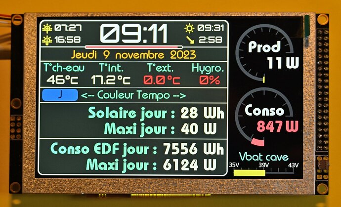 Avant avant mise en boîte