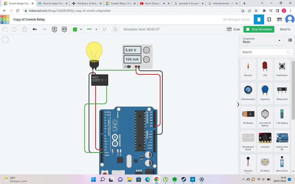 How to make Timer Off without relay (Code) - Programming - Arduino Forum