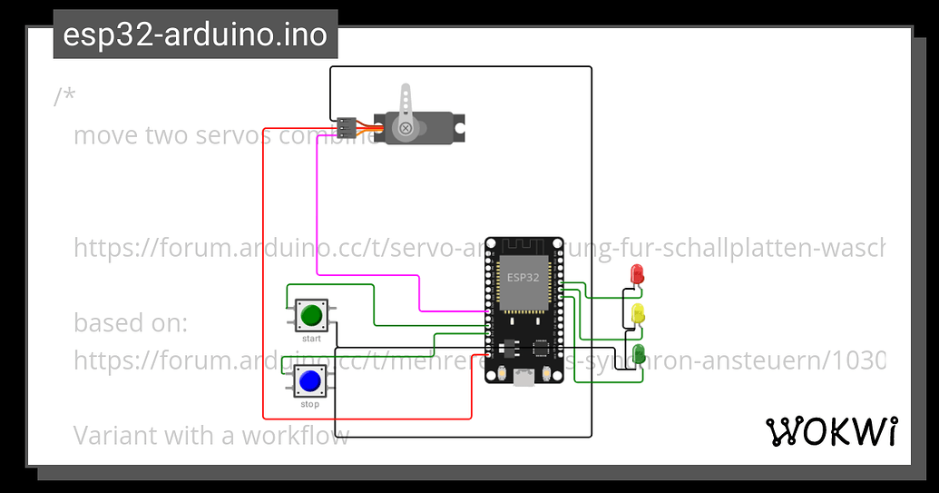 Servo ansteuerung f r schallplatten waschmaschine deutsch arduino forum