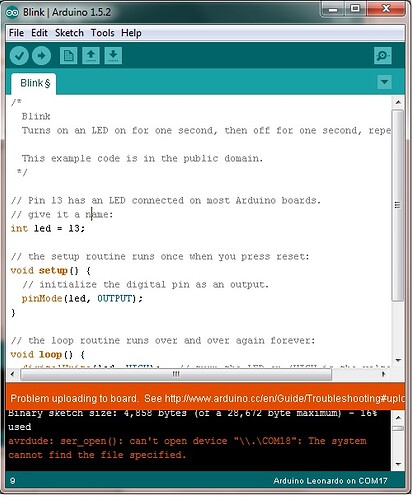 [Solved] Leonardo: Gets detected in Device Manger but then gets ...
