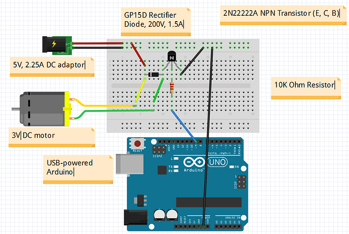ON/OFF Timer switch for small DC motor - General Guidance - Arduino Forum