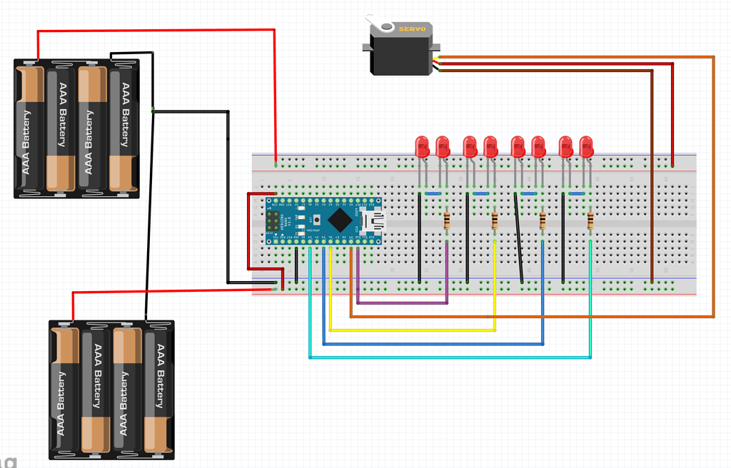 LED Flicker when servo running Motors, Mechanics, Power and CNC