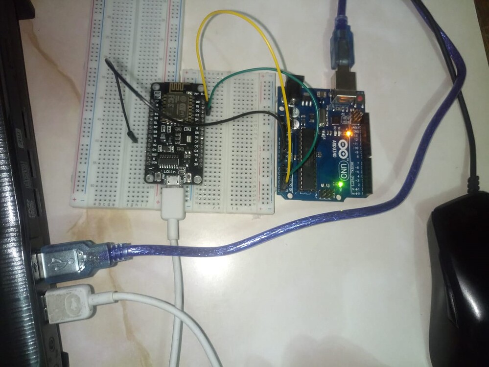 I2C communication between nodeMCU and arduino uno - Programming ...