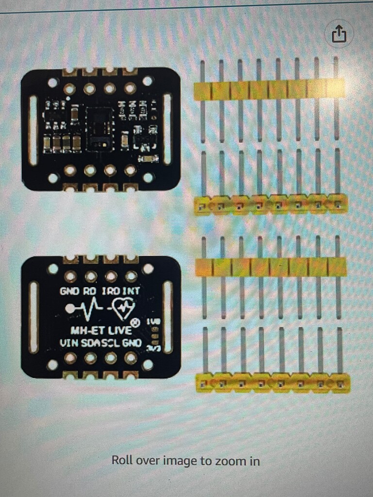 MAX30102 Heart Rate and Pulse Oximetry Sensor Not Working - LED Light ...