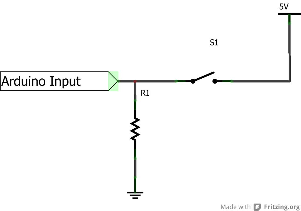 Dumb input button/pulldown resistor question General Electronics