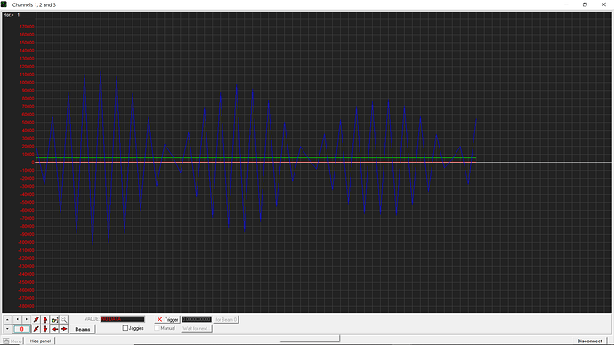 tfilter light sensor at steady-state