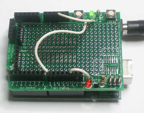 Expansion board button and LEDs - General Electronics - Arduino Forum
