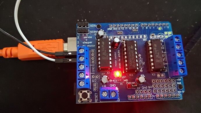 Beginner help for motor with uno - Programming - Arduino Forum