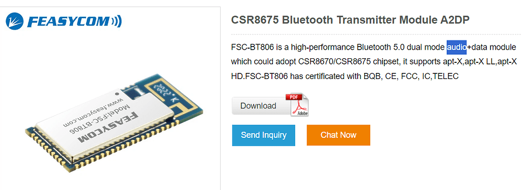 How to transmit sound to Bluetooth speakers? - Audio - Arduino Forum