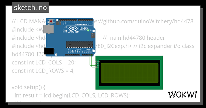 Using both rows on an LCD screen - Displays - Arduino Forum