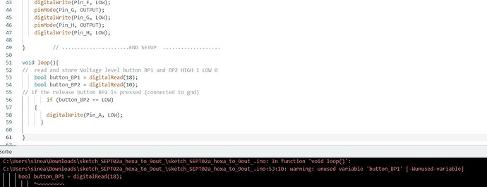 Capture d’écran error