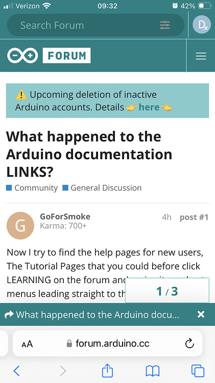 What happened to the Arduino documentation LINKS? - Website and Forum ...