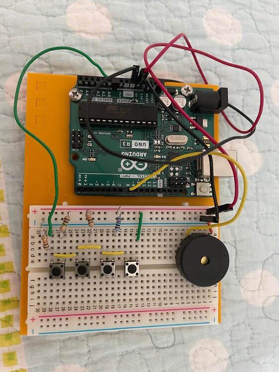 Arduino Uno Project 7 | Keyboard Instrument - General Electronics ...