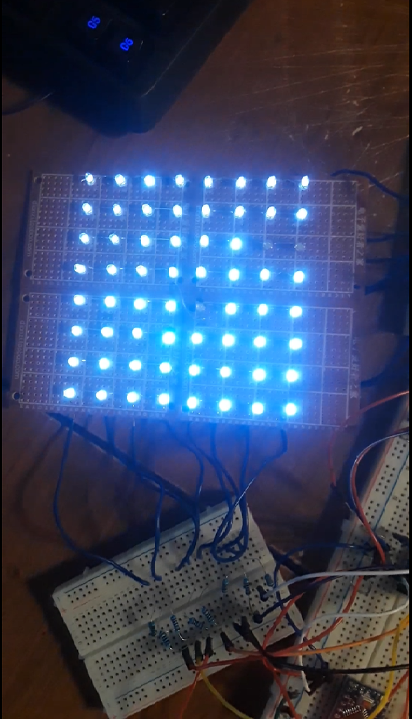 8x8 Matrix Snake game Inverted PLEASE HELP! - LEDs and Multiplexing ...