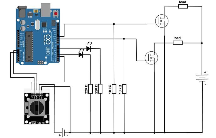 Joystick Circuit