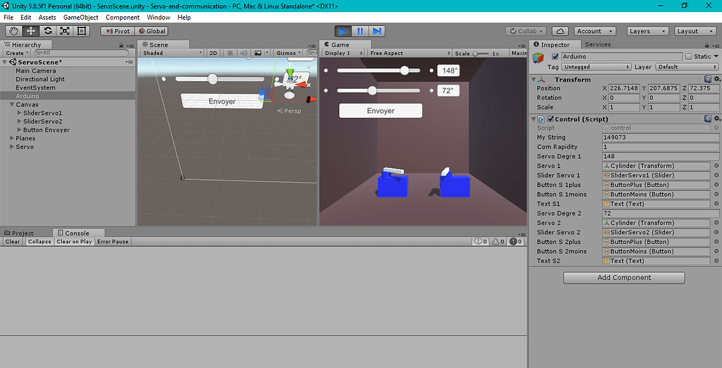 Unity3D, Port-série, Arduino : comment augmenter la rapidité de ...