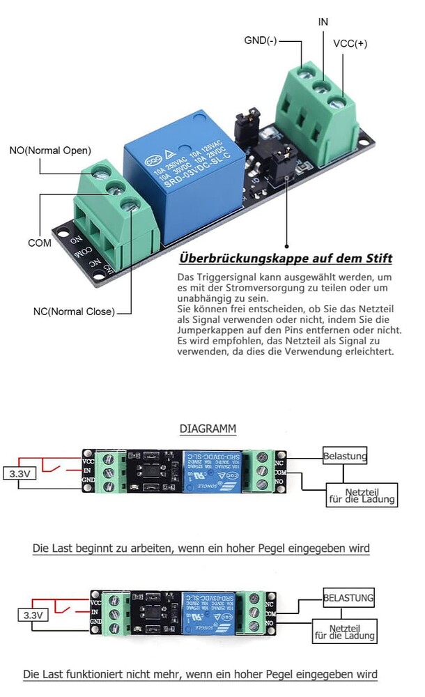 Voltage drops on digital pin when switching a relay Project Guidance