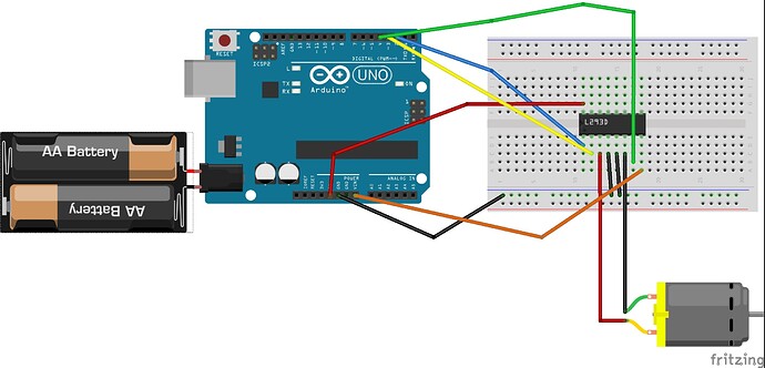 L293D Speed Control doesn't work - Motors, Mechanics, Power and CNC ...