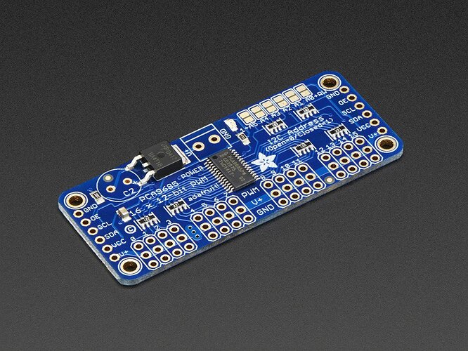 PCA9685 generic VS adafruit //CONDO VS MOSFET? Français Arduino Forum