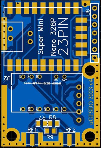 uGPSDO v4 30x45mm 2D