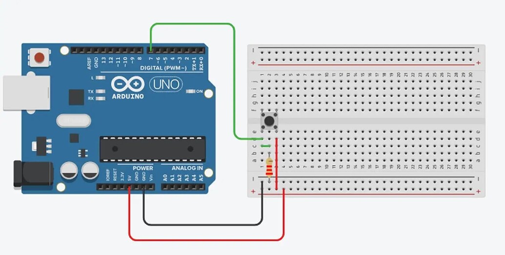 Button wiring and declaration with the esp8266 - General Electronics ...