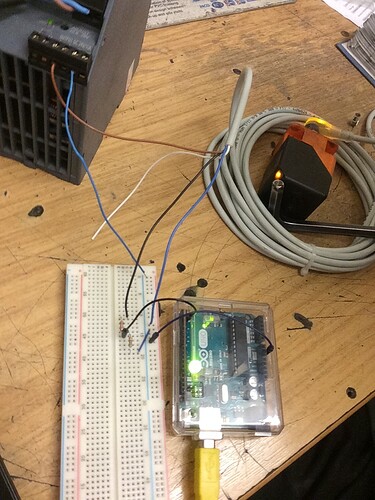 Interfacing a inductive proximity sensor to an Arduino Uno - General ...