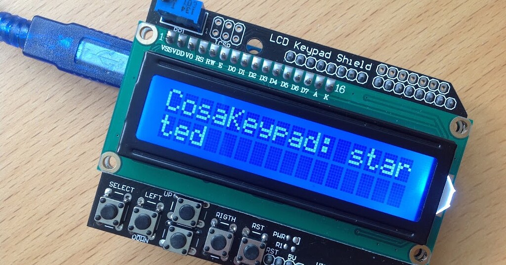 Cosa/Event-driven LCD Keypad Handler - Displays - Arduino Forum