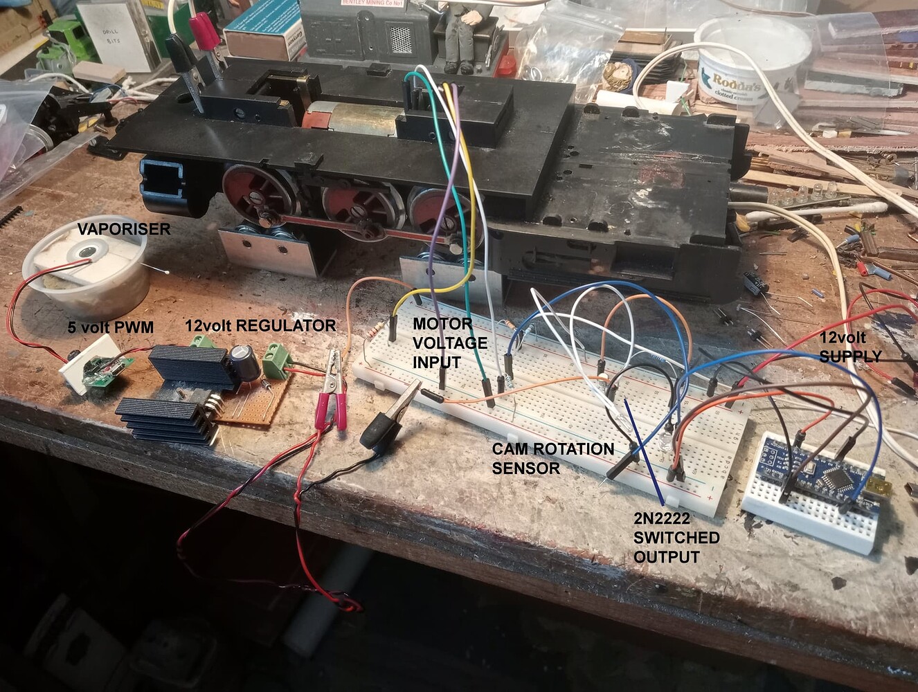 Control 12V fog generator (vaporiser) with Nano - General Guidance ...