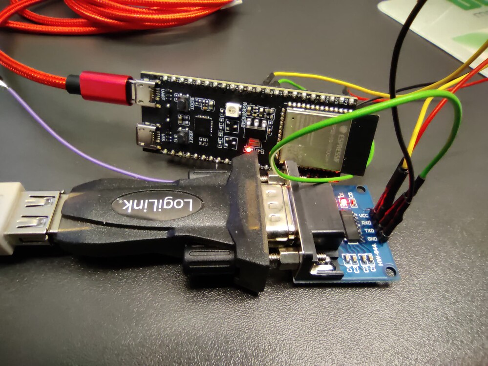 Interfacing MAX232/TTL with ESP32S - Programming - Arduino Forum