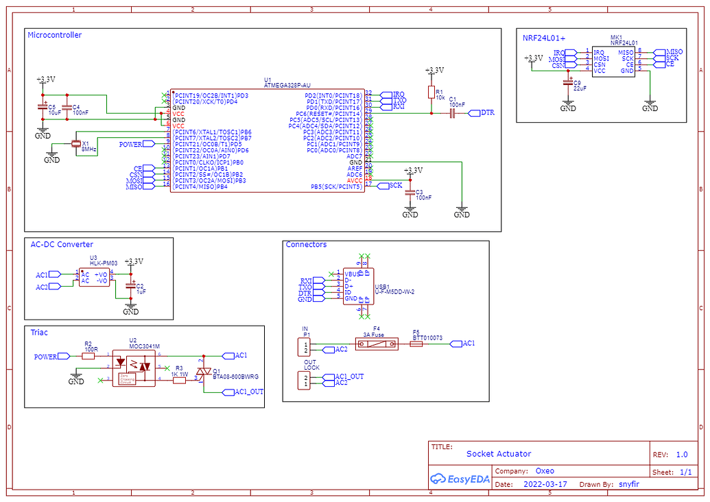 220V Switch Controller with a triac - General Electronics - Arduino Forum