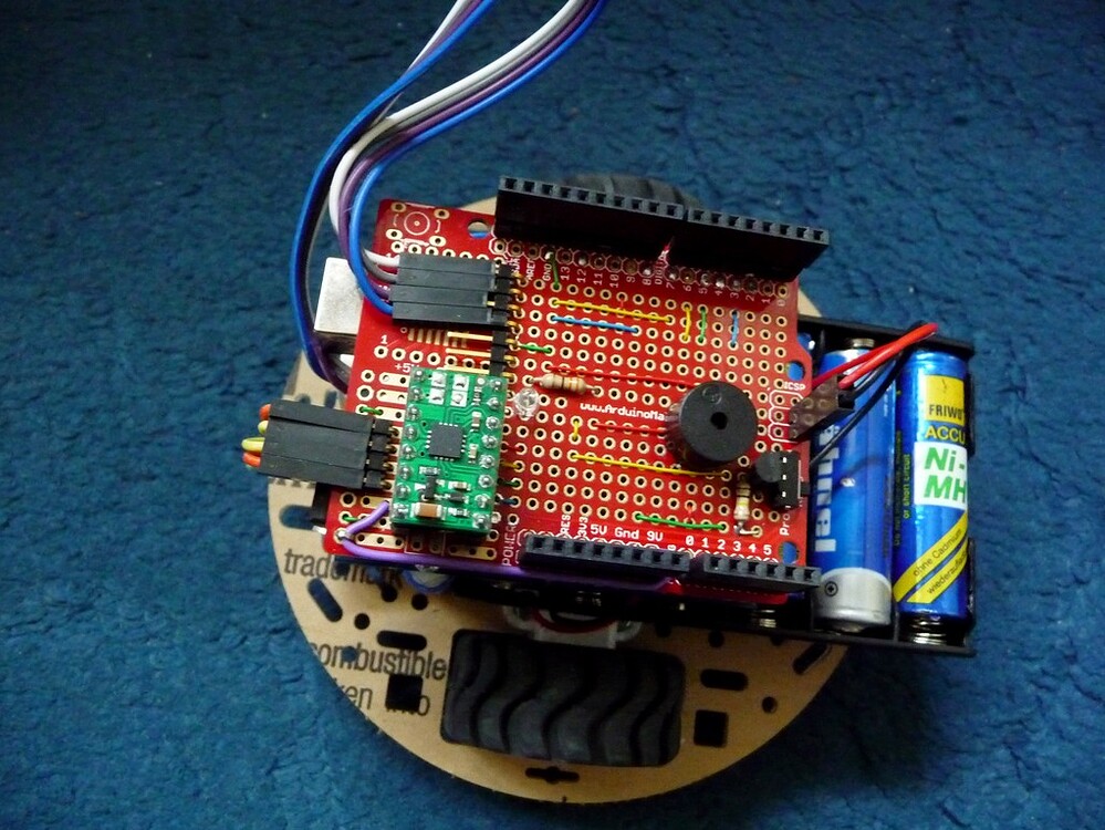 HCSR04 Ultrasonic Sensor Not Working When Using Motor Shield Project
