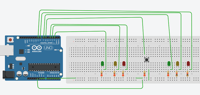 2 WAY TRAFFIC LIGHT WORKING - LEDs and Multiplexing - Arduino Forum