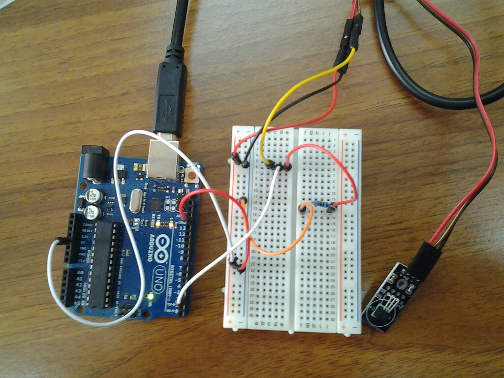 DIY Single Bus 18B20 Digital Temperature Sensor Module for Arduino ...