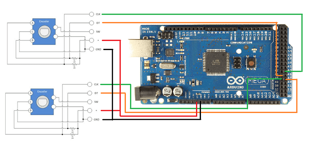 How to use a rotary encoder - Programming - Arduino Forum