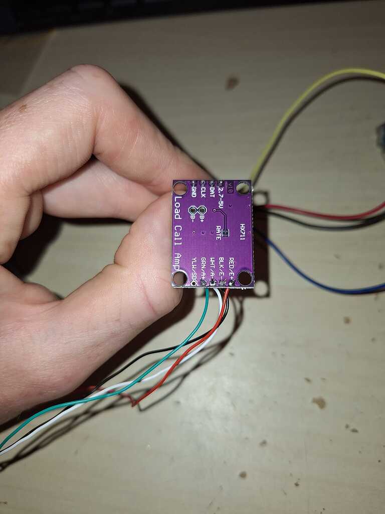 5kg load cell with HX711 amplifier is not working - General Guidance ...