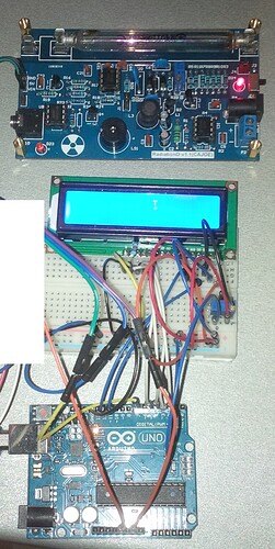 Connect Geiger counter with Arduino and display - Project Guidance ...