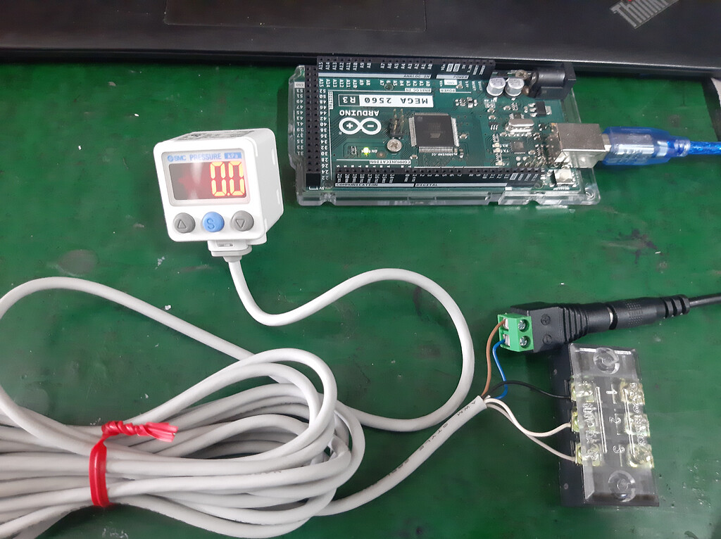 Interface SMC Pressure Switch (Vacuum) with Arduino ZSE40A01T Sensors Arduino Forum